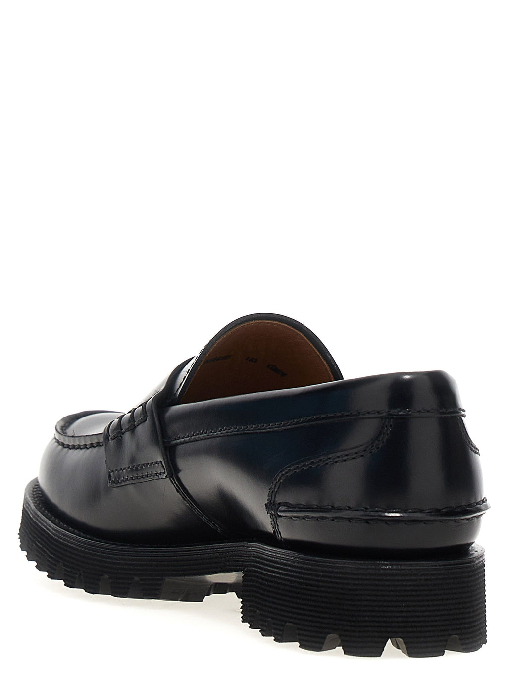 Church's Black Cowhide Slip-On Loafers