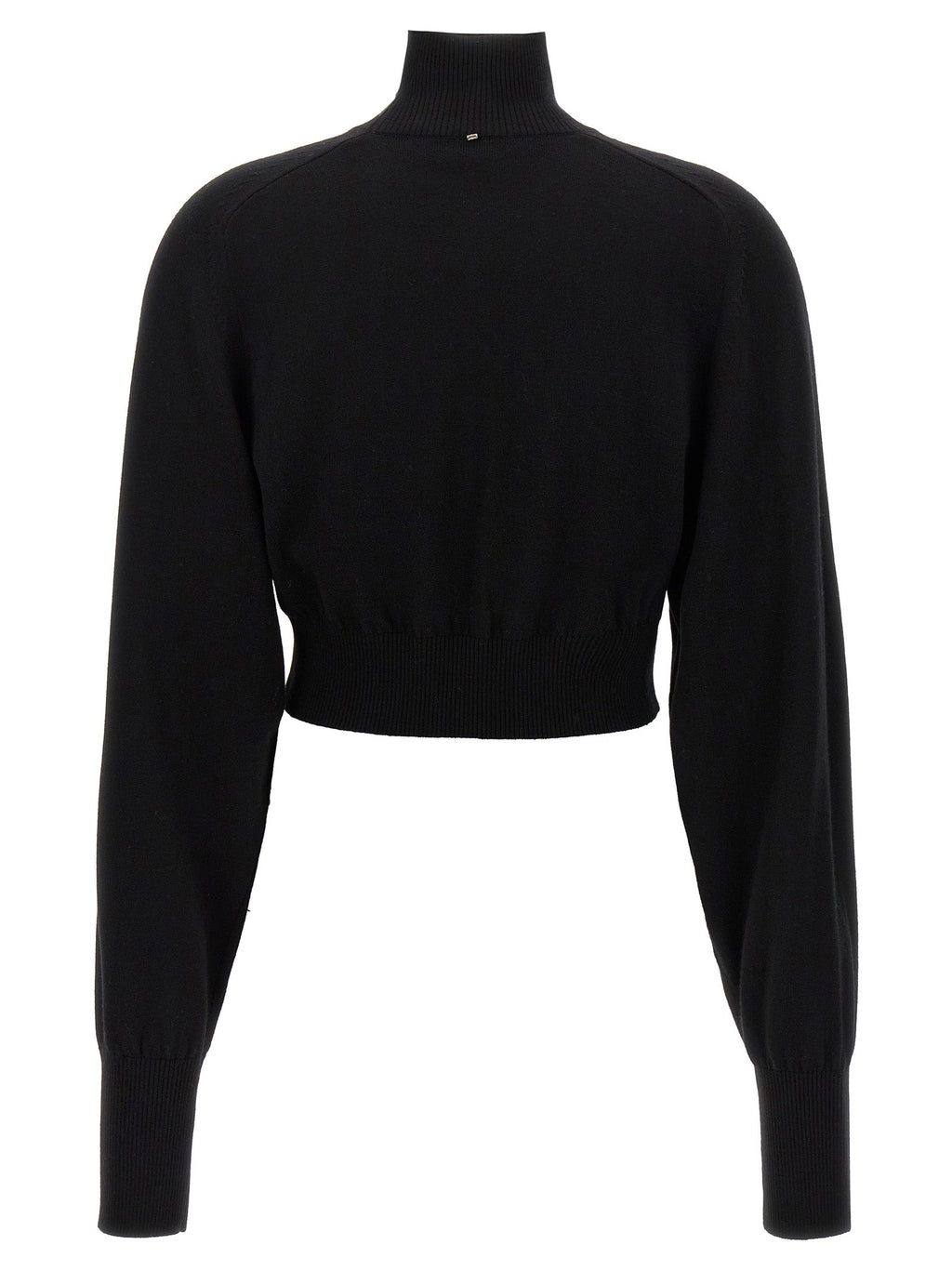 Sportmax Black Virgin Wool Cardigan