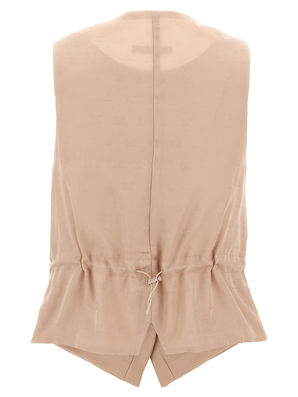 Max Mara Multicolor Acetate Sleeveless Jacket
