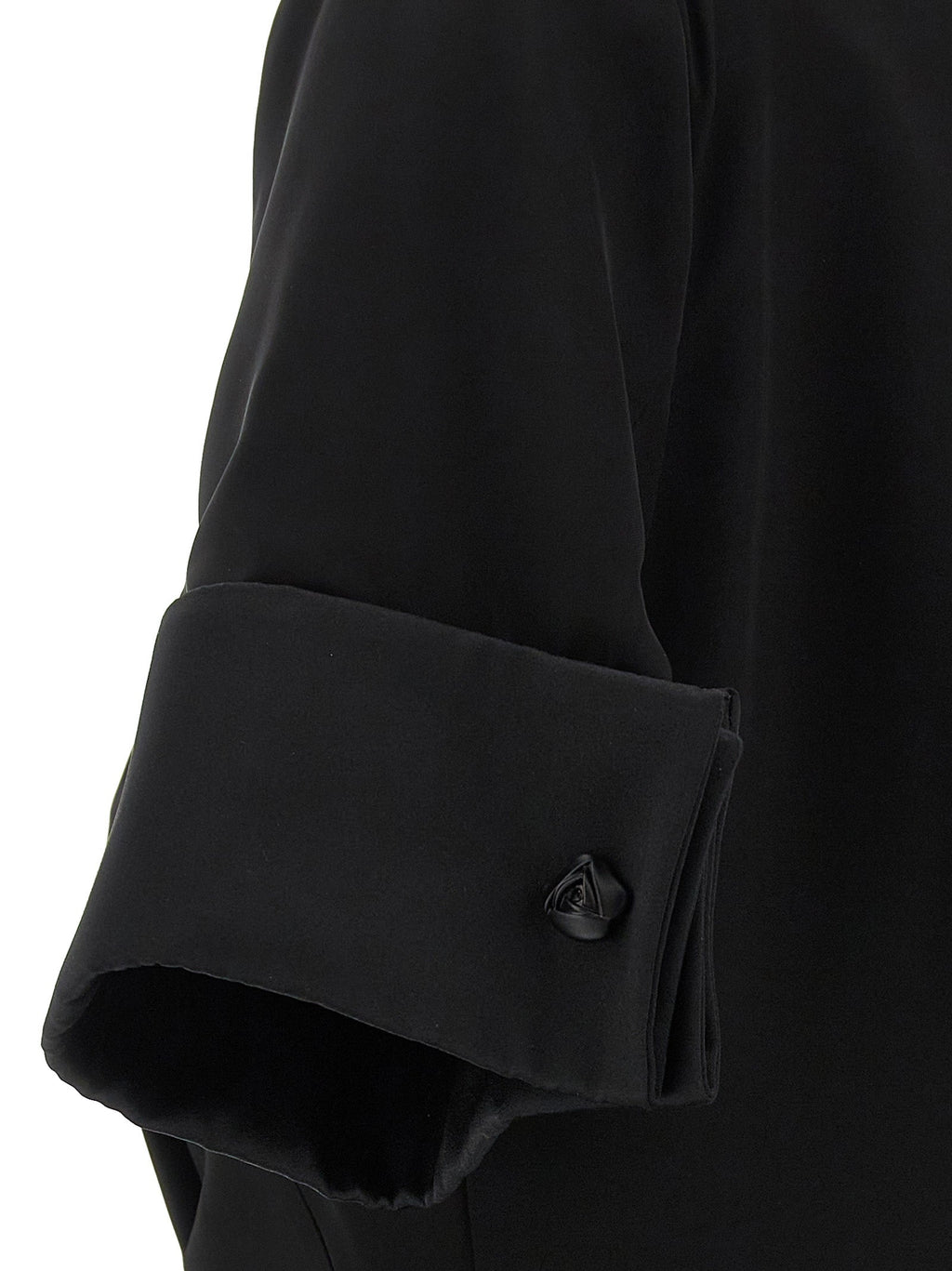 Sportmax Black Viscose Short Dress