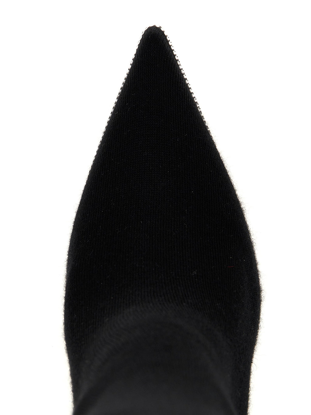 RENE CAOVILLA Black Leather Over The Knee