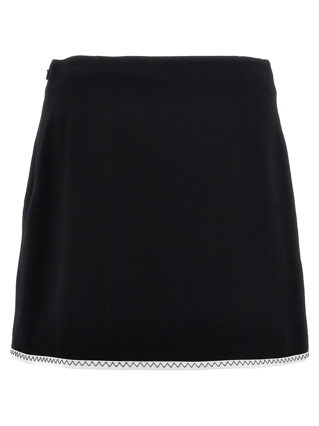 Moschino Bicolor Viscose Long Skirt