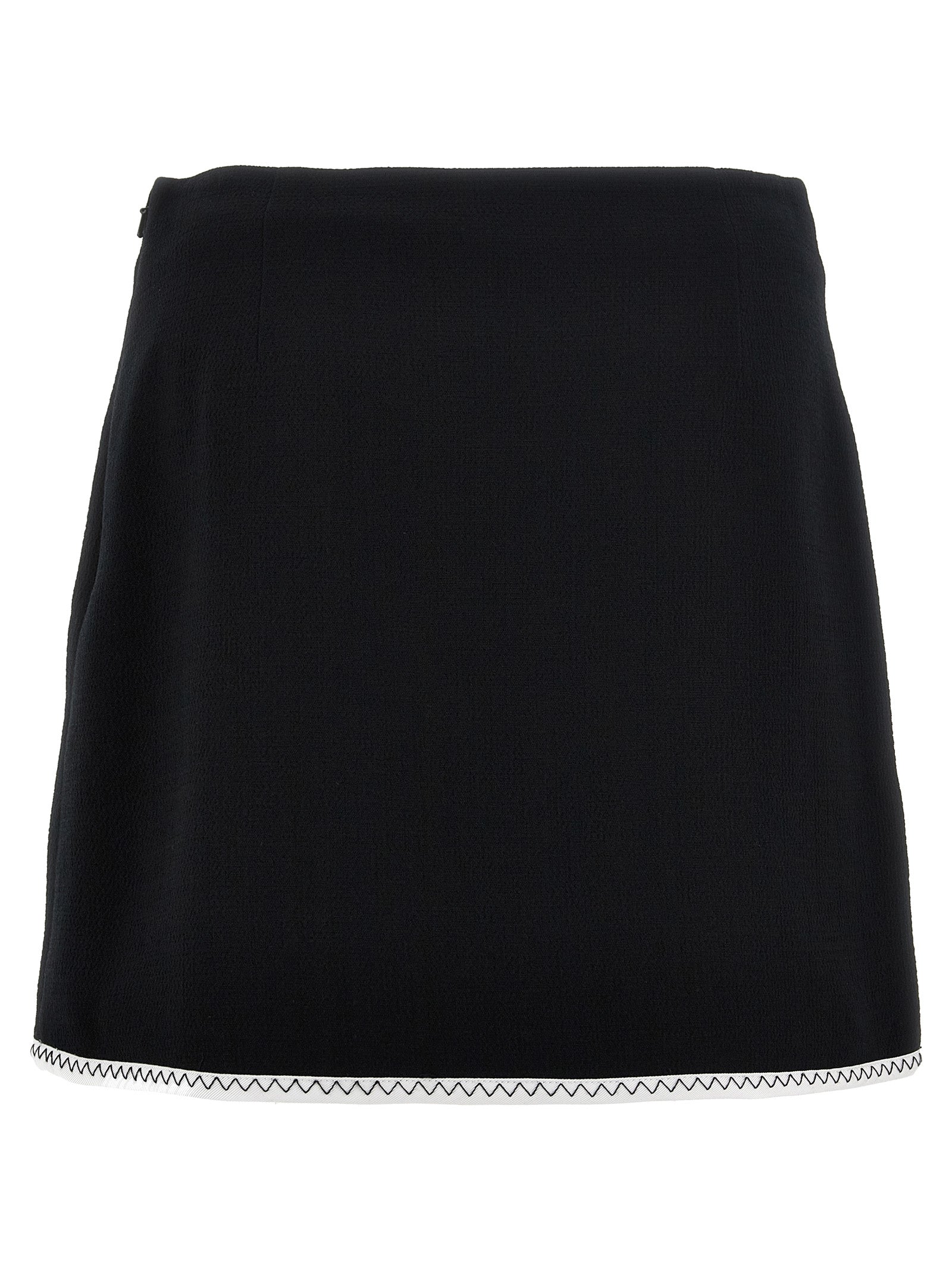 Moschino Bicolor Viscose Long Skirt