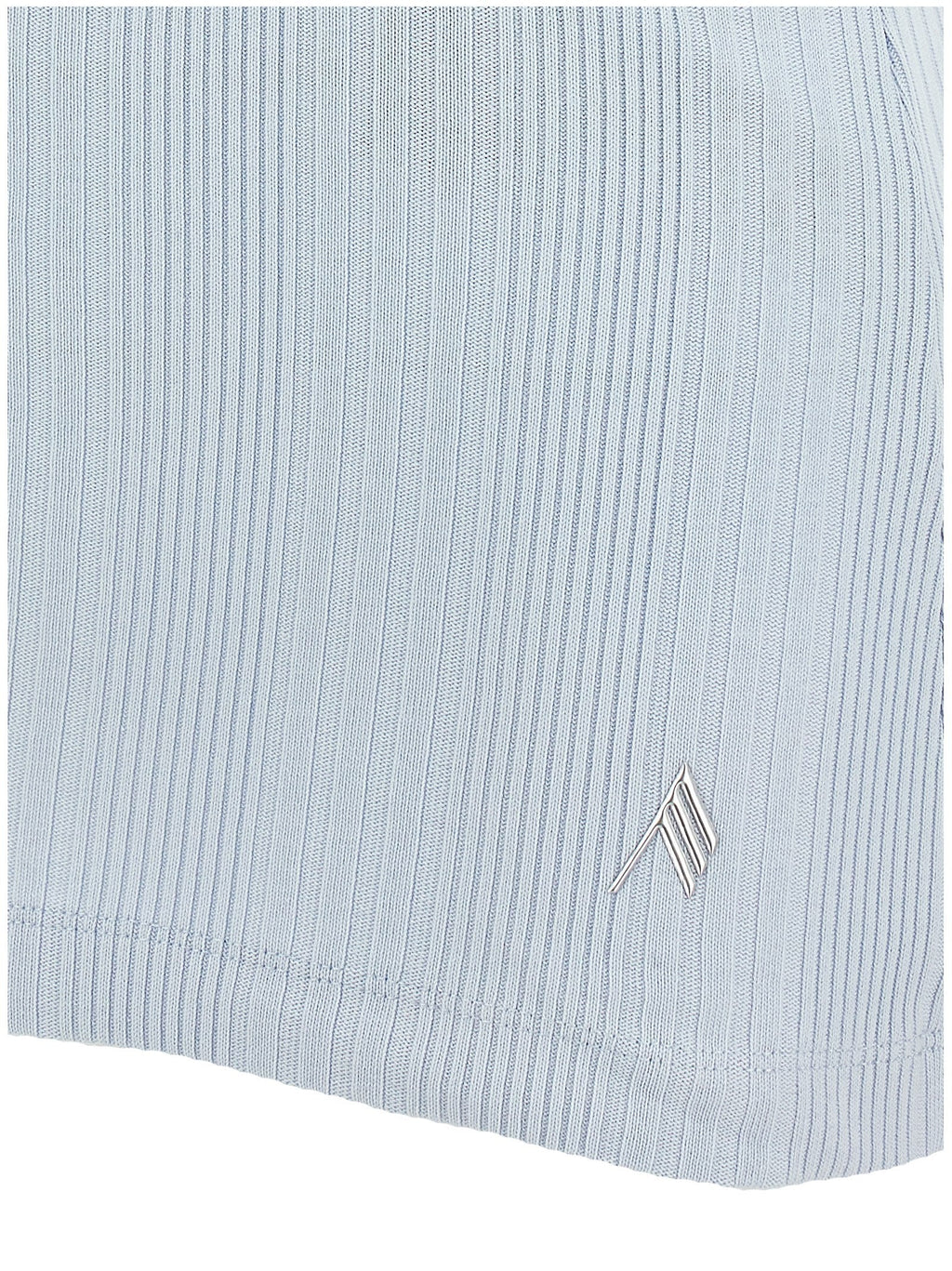 The Attico Blue Cotton Tank Tops