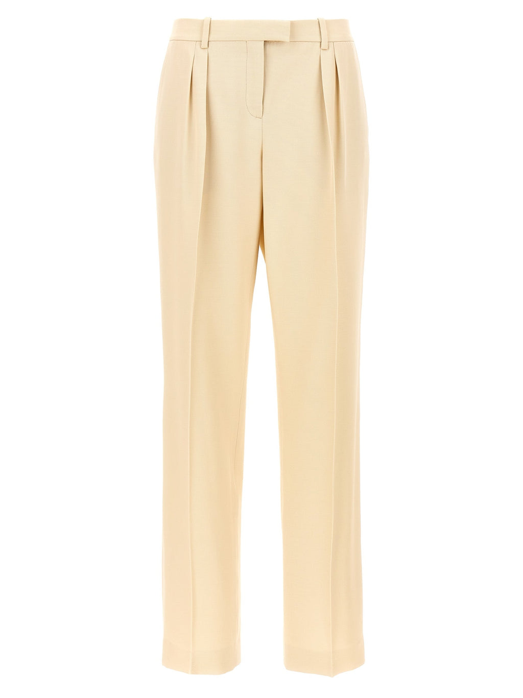 Tom Ford Beige Silk Dress Pants