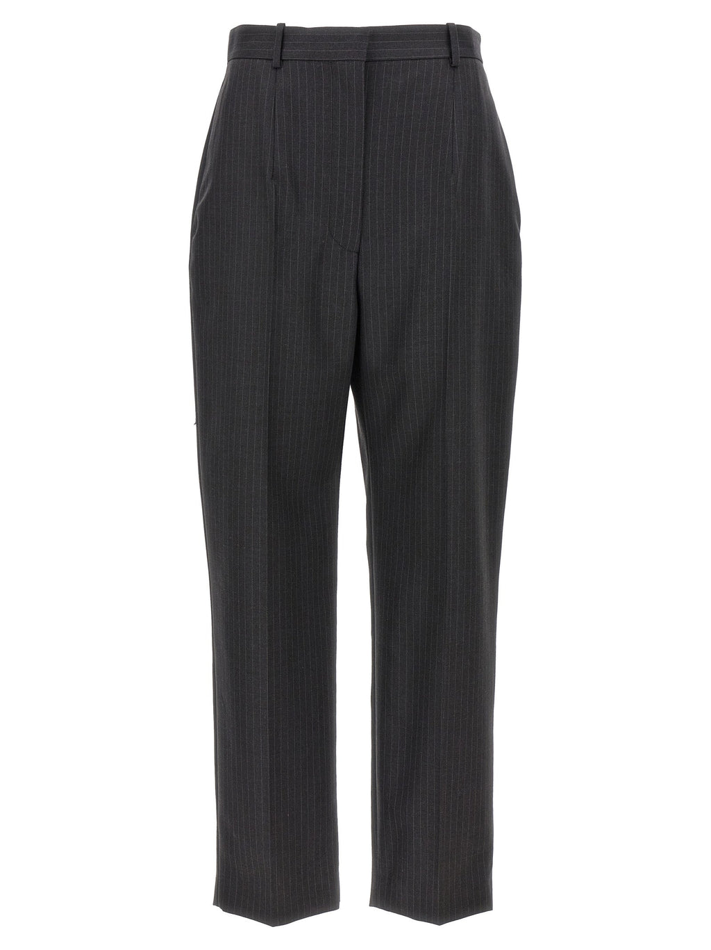 Alexander McQueen Gray Wool Dress Pants