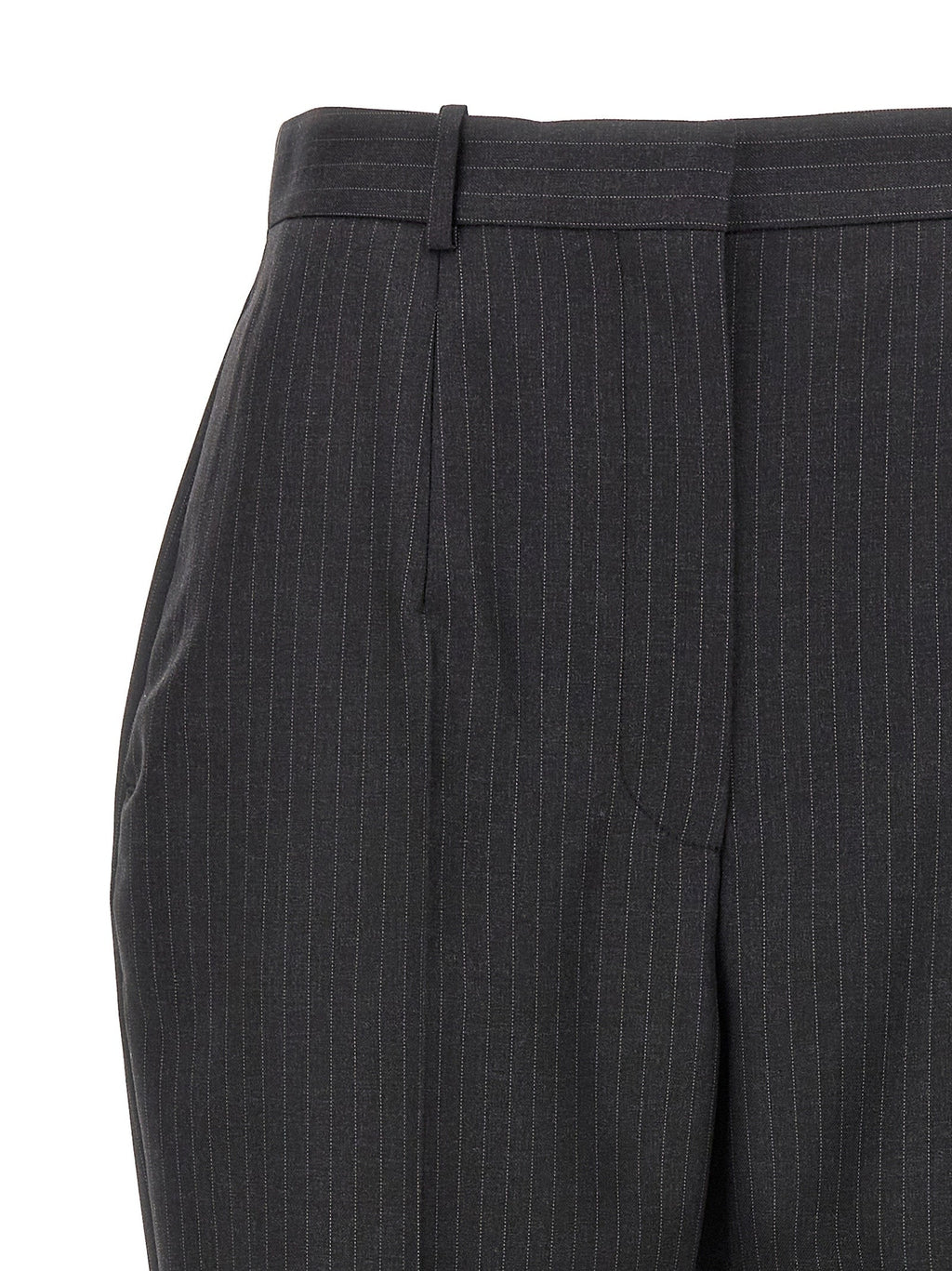 Alexander McQueen Gray Wool Dress Pants