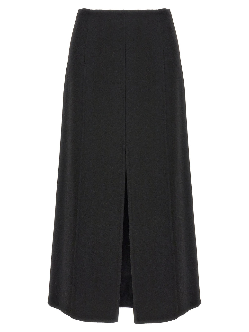 Ermanno Scervino Black Virgin Wool Mini Skirt
