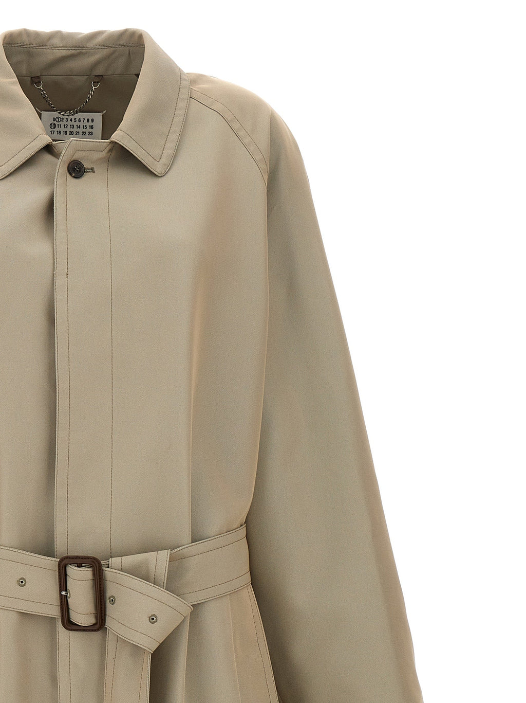 Maison Margiela Beige Cotton Coat