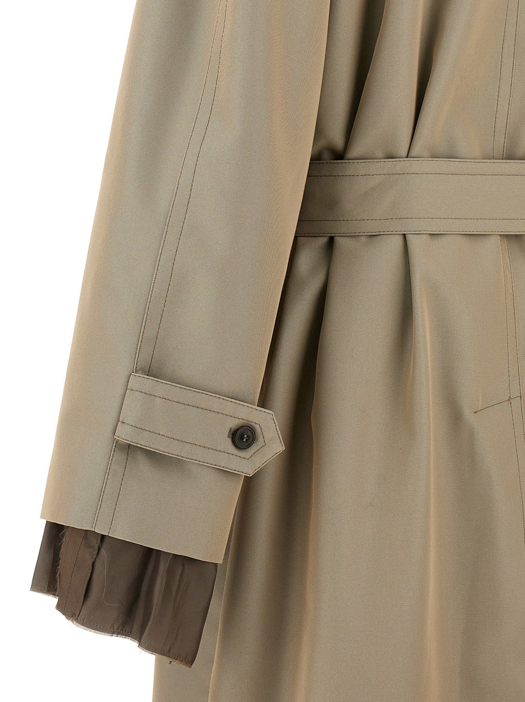Maison Margiela Beige Cotton Coat