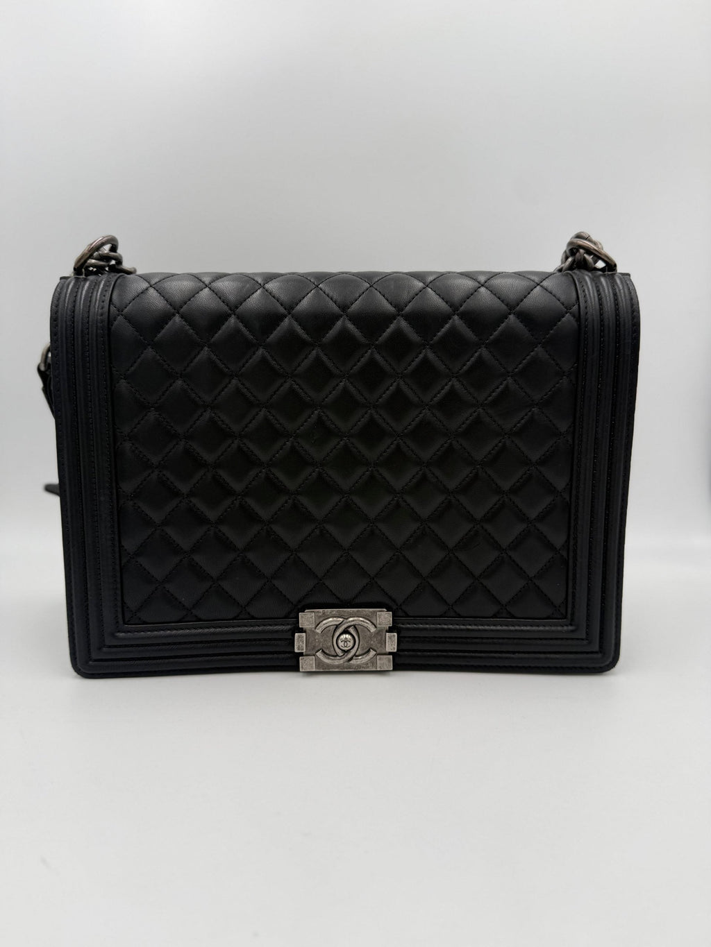 Chanel Bicolor Leather Handbag