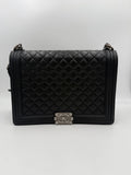 Chanel Bicolor Leather Handbag