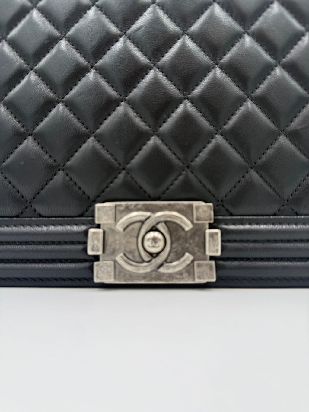Chanel Bicolor Leather Handbag