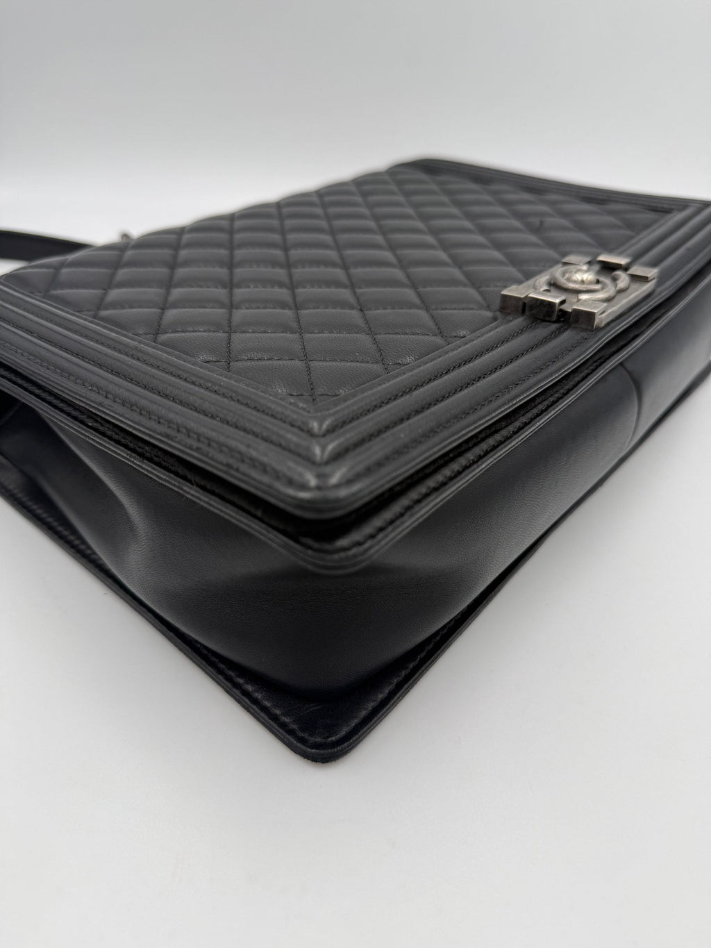 Chanel Bicolor Leather Handbag