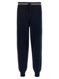 Thom Browne Blue Cashmere Joggers (Workout Pants)