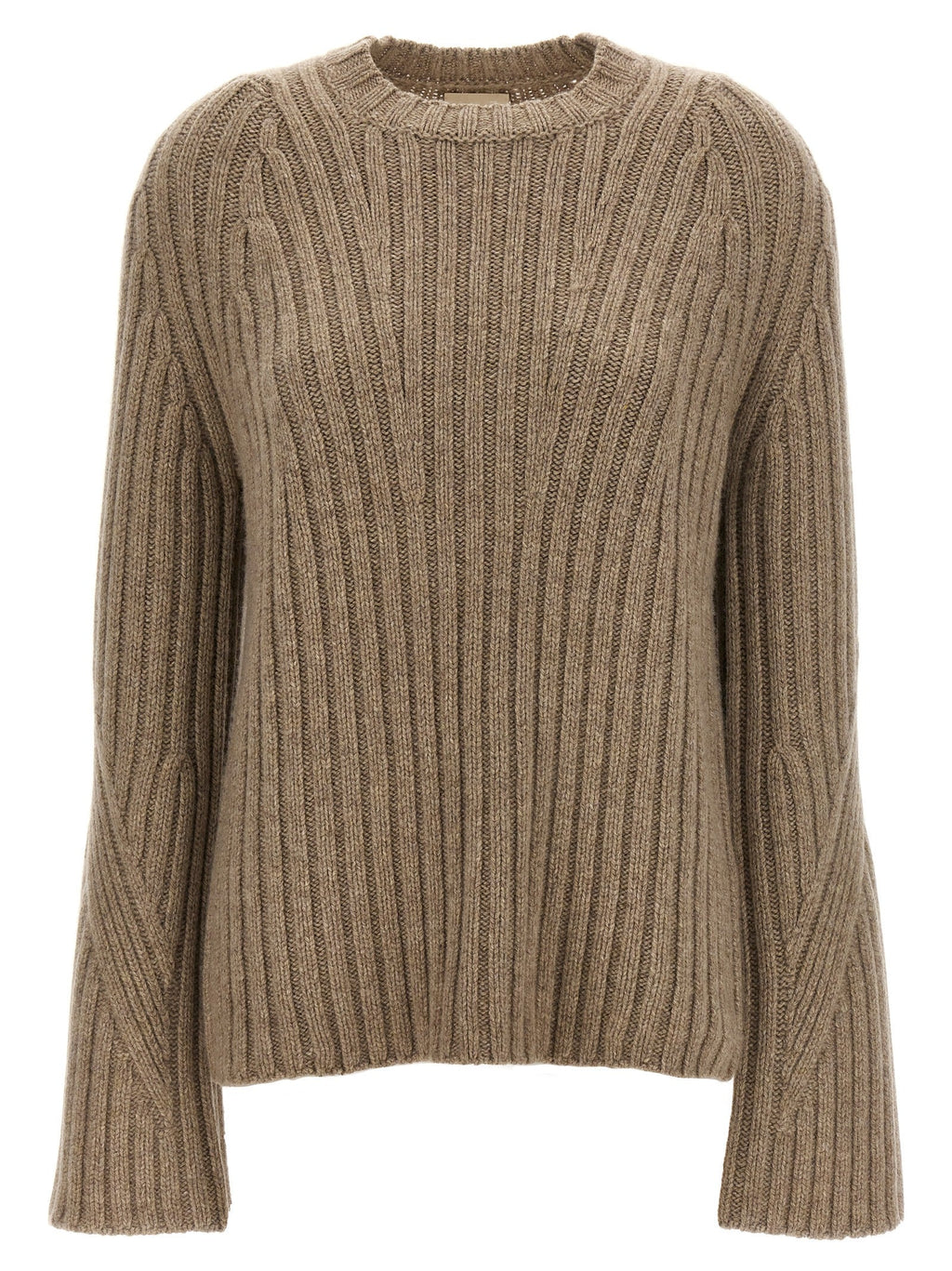Khaite Beige Cashmere Cardigan