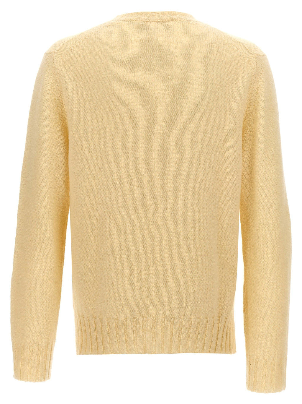 Jil Sander Beige Wool Cardigan