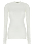 Darkpark White Polyester Long Sleeve T-Shirt