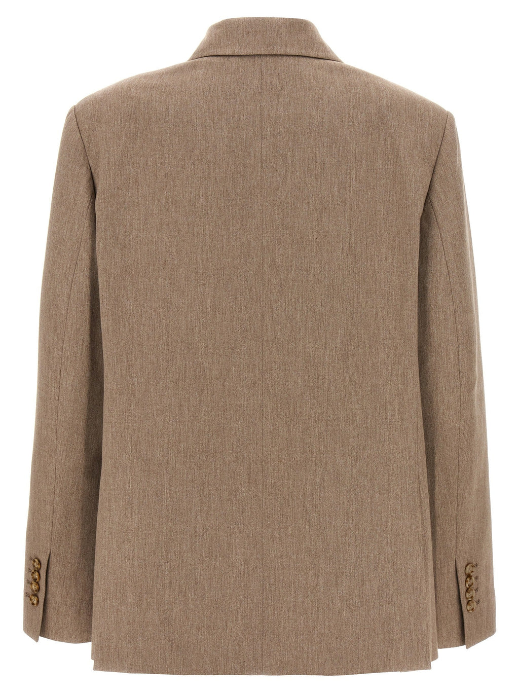 The Andamane Beige Viscose Blazer