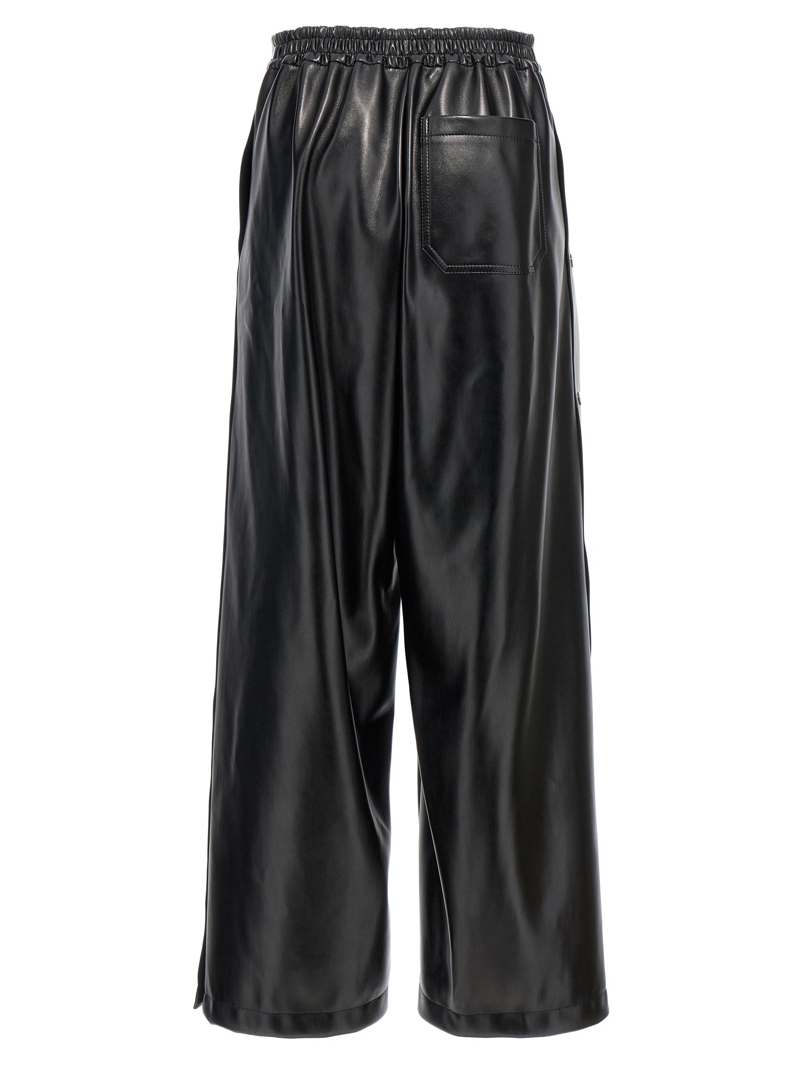 Stella McCartney Black Polyester Casual Pants