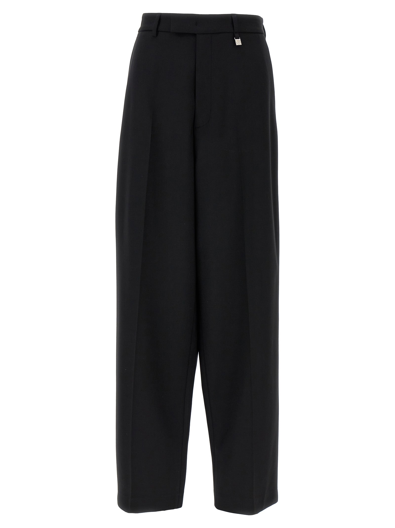 Giuseppe Di Morabito Black Virgin Wool Casual Pants