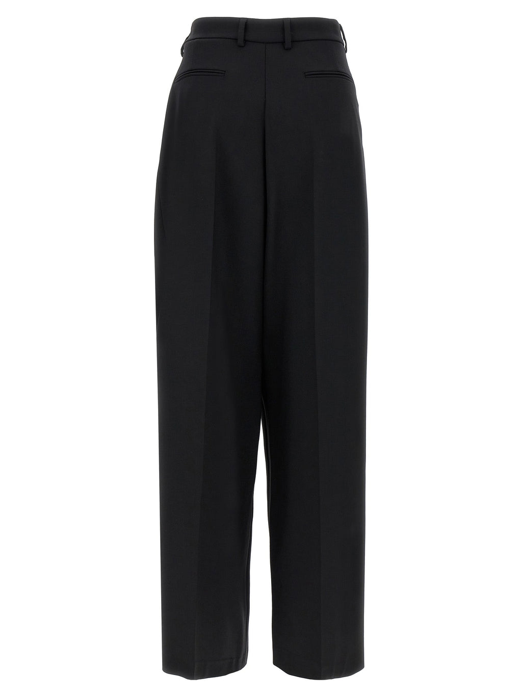 Giuseppe Di Morabito Black Virgin Wool Casual Pants