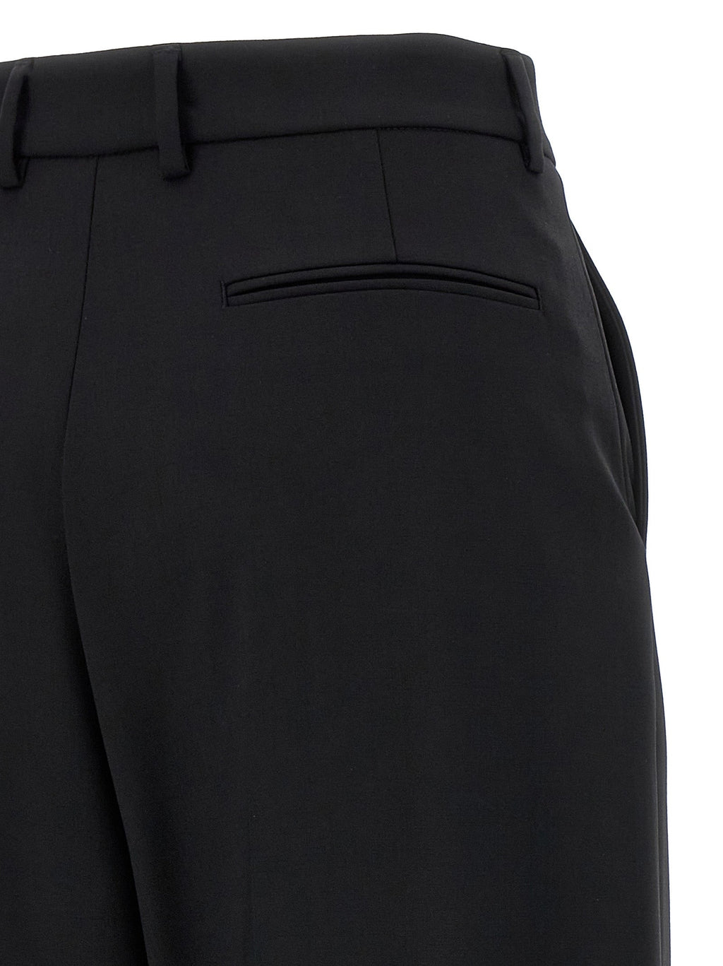 Giuseppe Di Morabito Black Virgin Wool Casual Pants