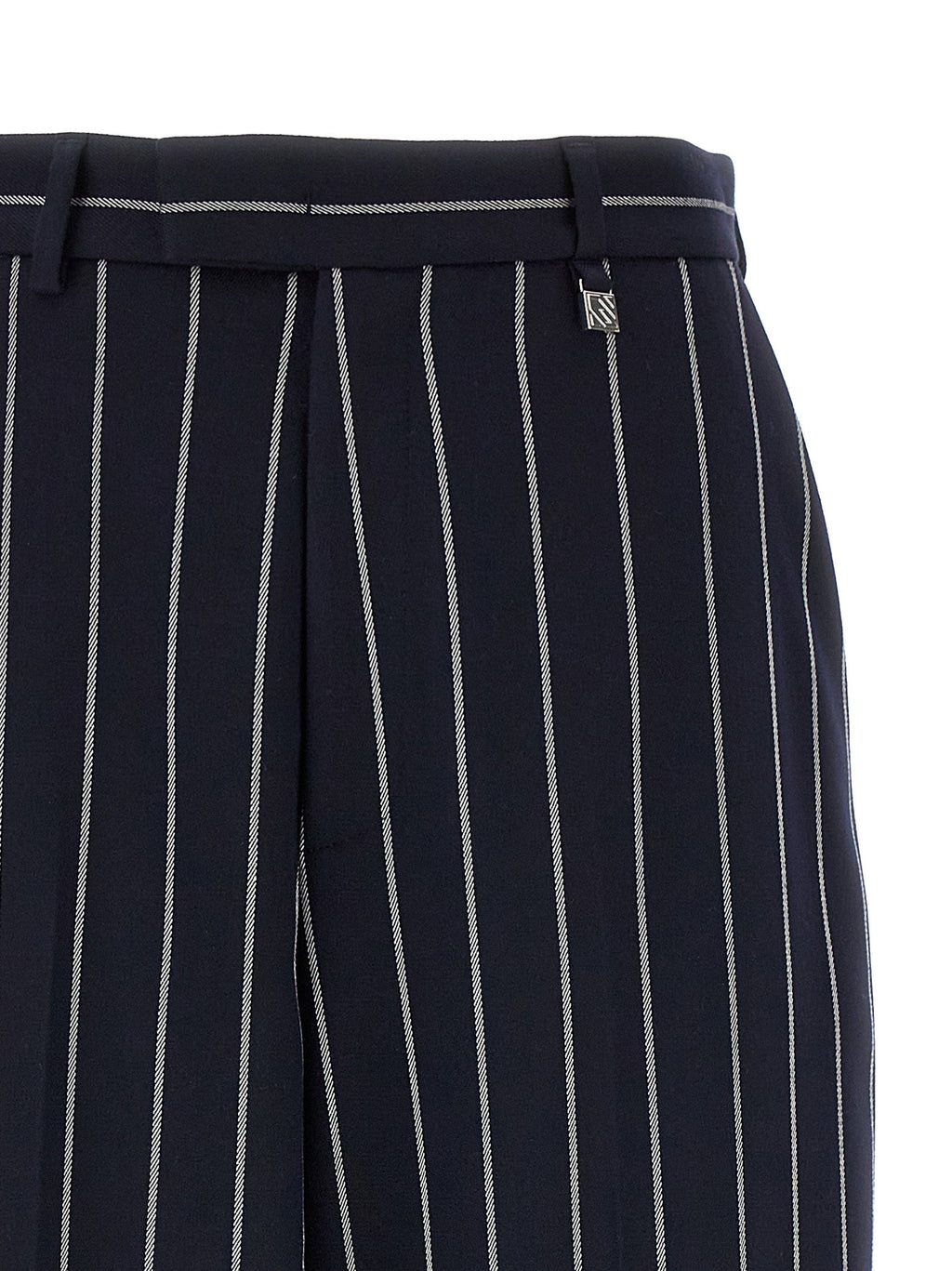 Giuseppe Di Morabito Blue Polyester Casual Pants