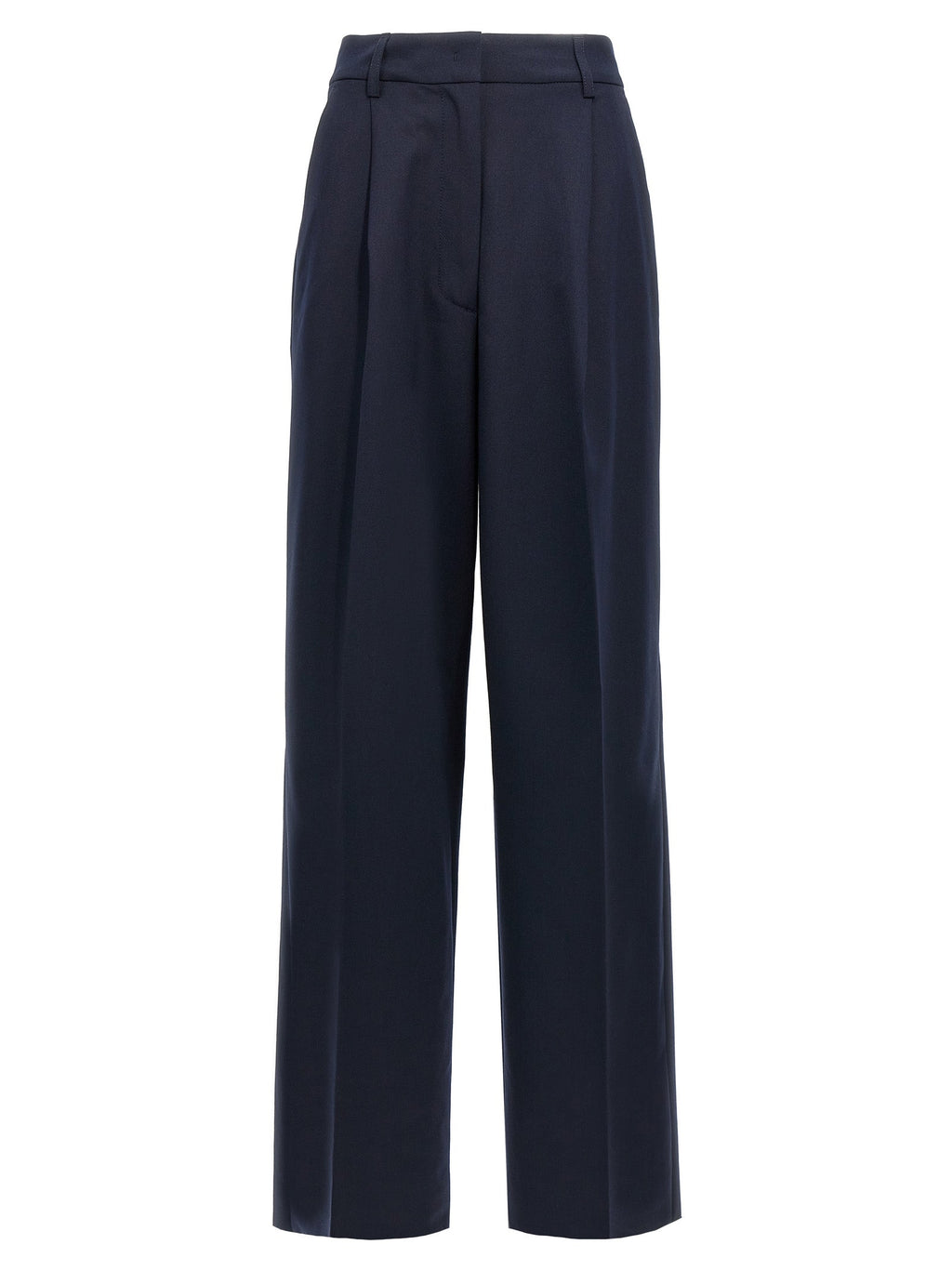 THELATEST Blue Polyester Casual Pants