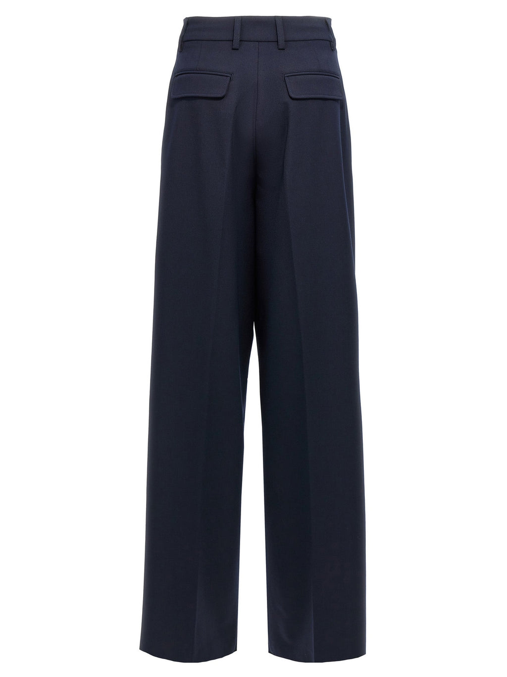 THELATEST Blue Polyester Casual Pants