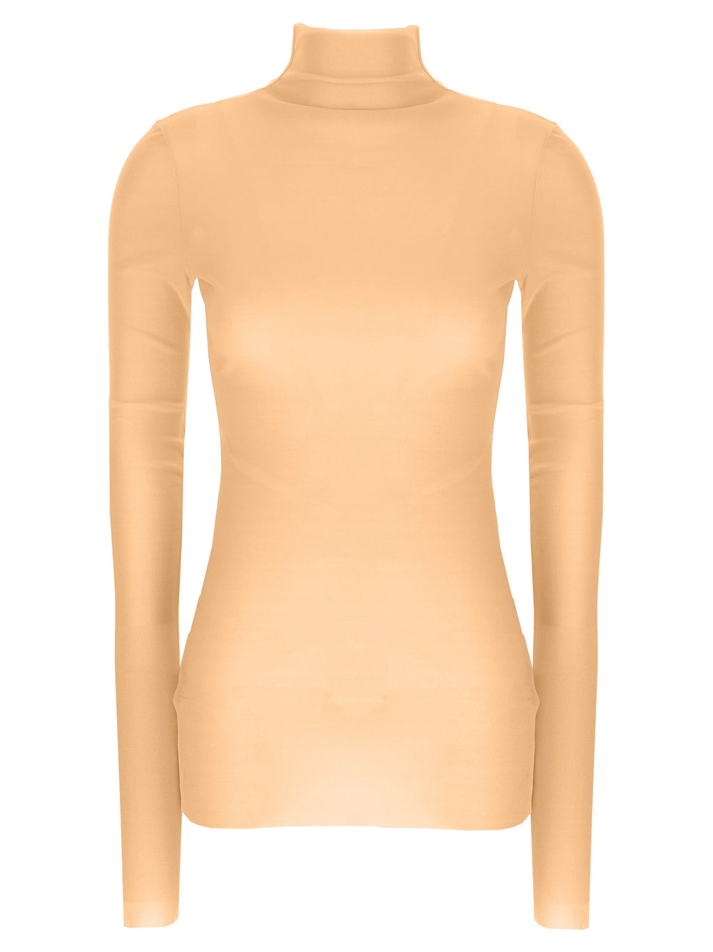 Jil Sander Multicolor Silk Turtleneck