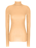 Jil Sander Multicolor Silk Turtleneck