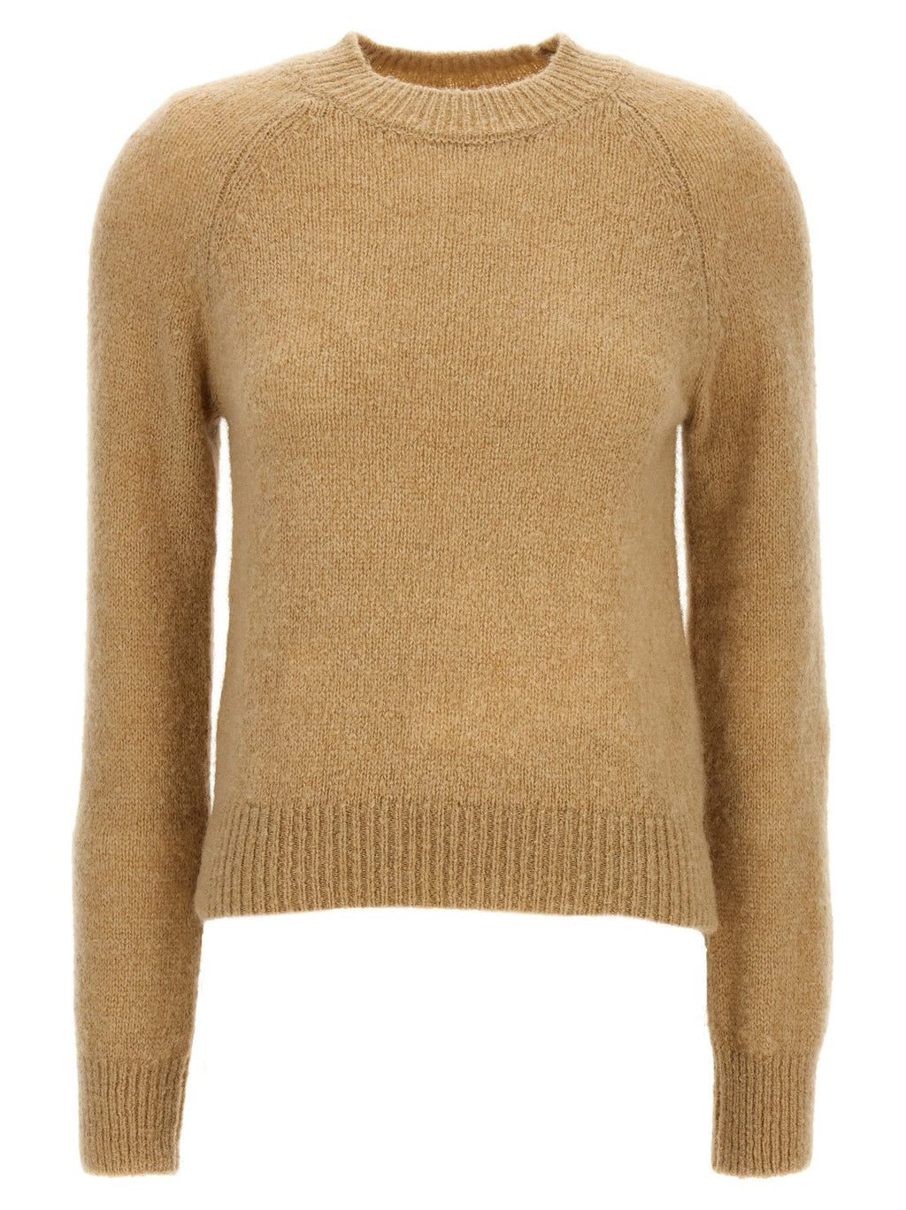 Dries Van Noten Beige Wool Cardigan
