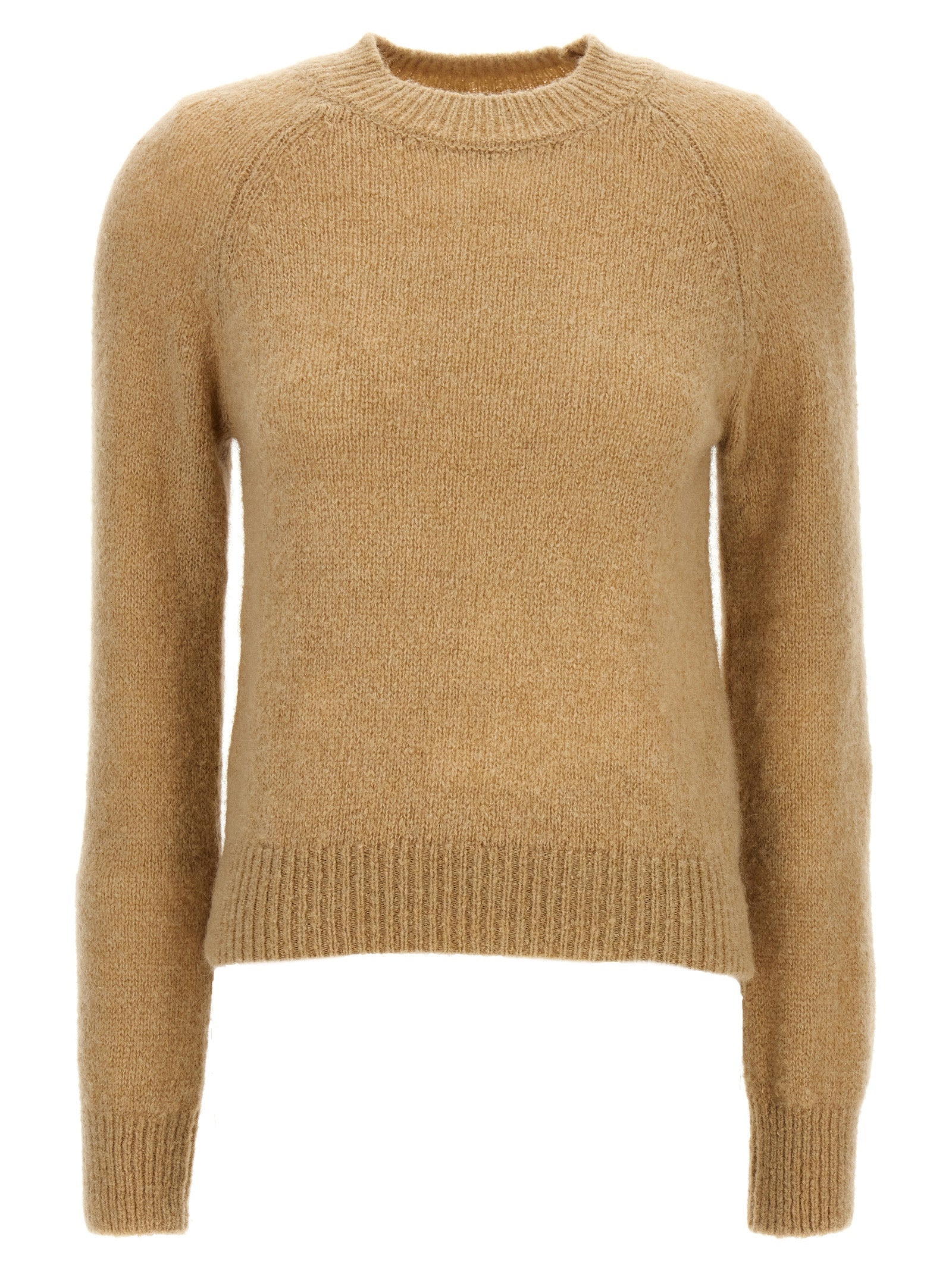 Dries Van Noten Beige Wool Cardigan