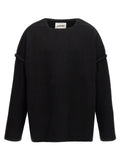 Jil Sander Black Wool Cardigan