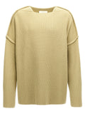 Jil Sander Bicolor Wool Cardigan