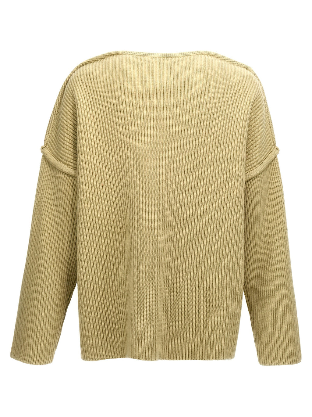 Jil Sander Bicolor Wool Cardigan