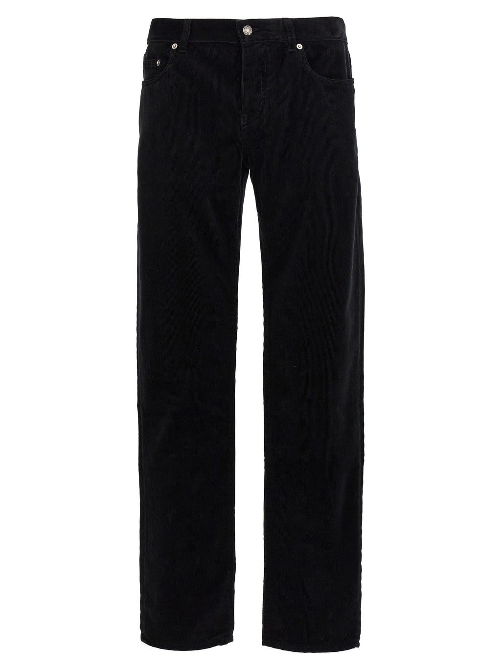 Saint Laurent Black Cotton Casual Pants