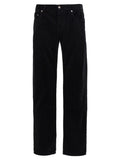 Saint Laurent Black Cotton Casual Pants