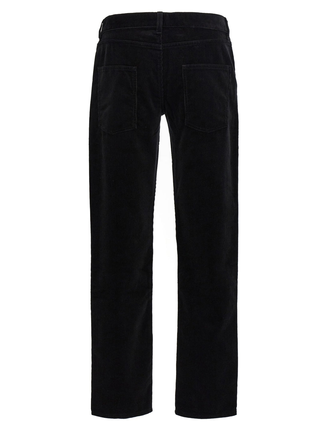 Saint Laurent Black Cotton Casual Pants