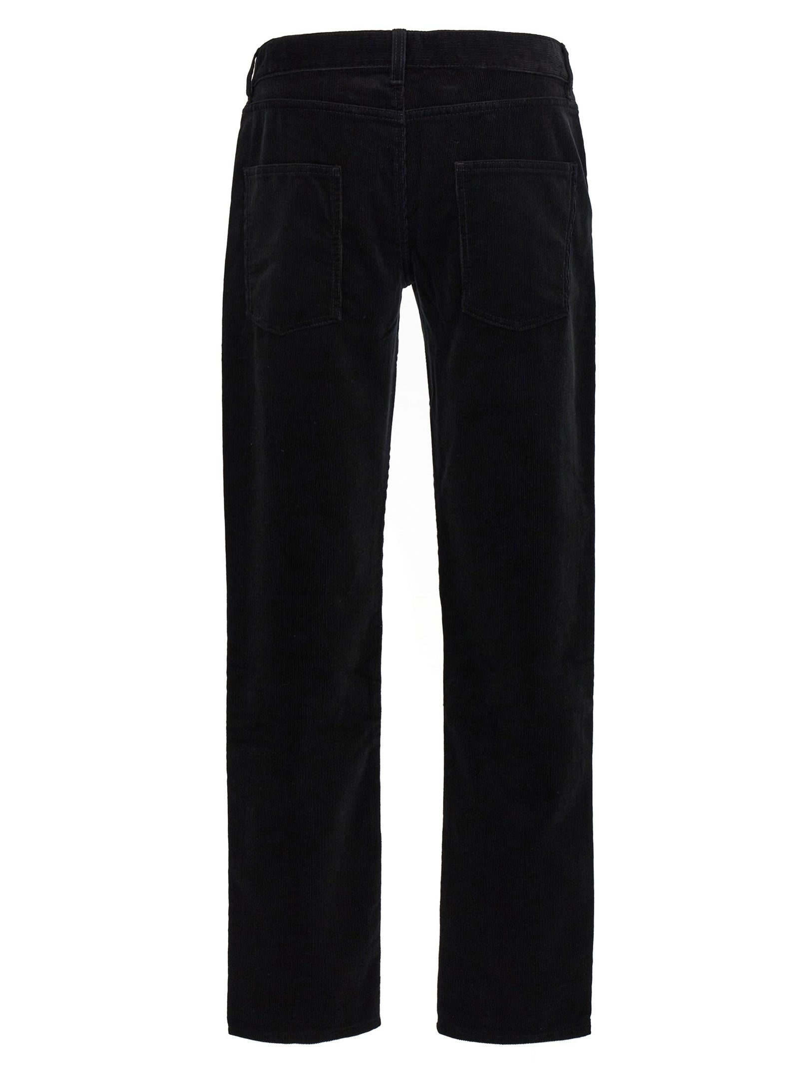 Saint Laurent Black Cotton Casual Pants