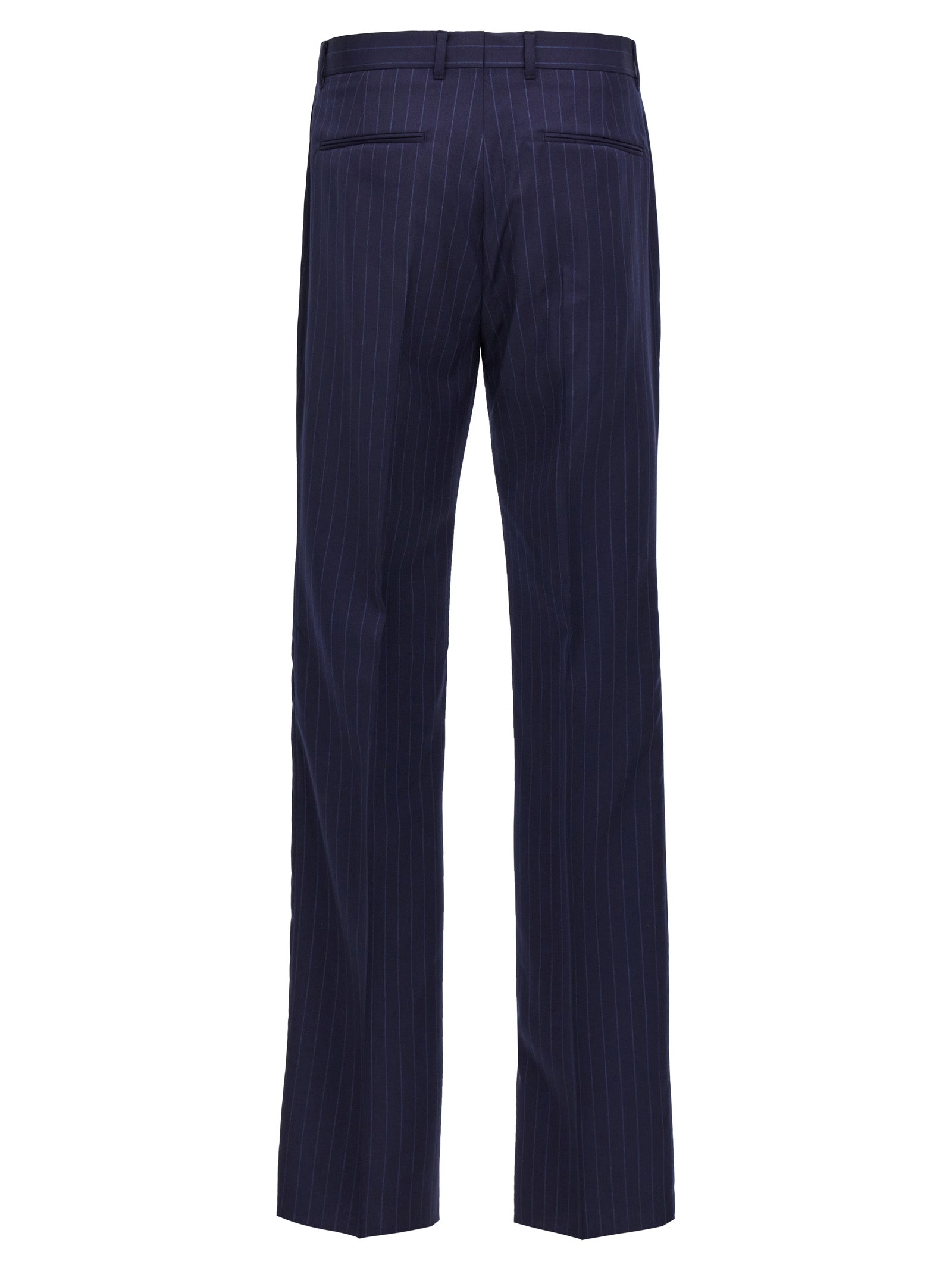 Givenchy Blue Wool Dress Pants