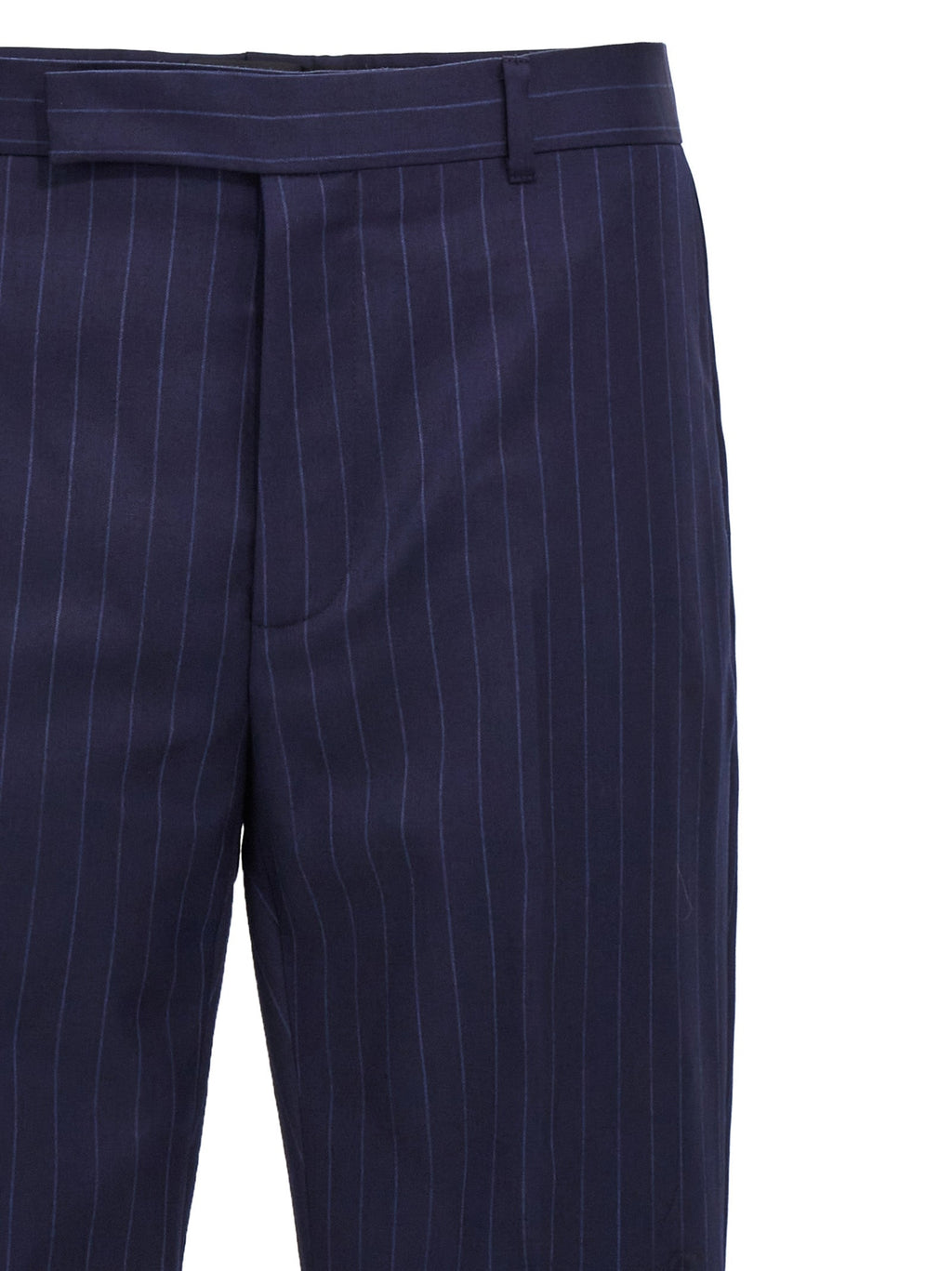 Givenchy Blue Wool Dress Pants