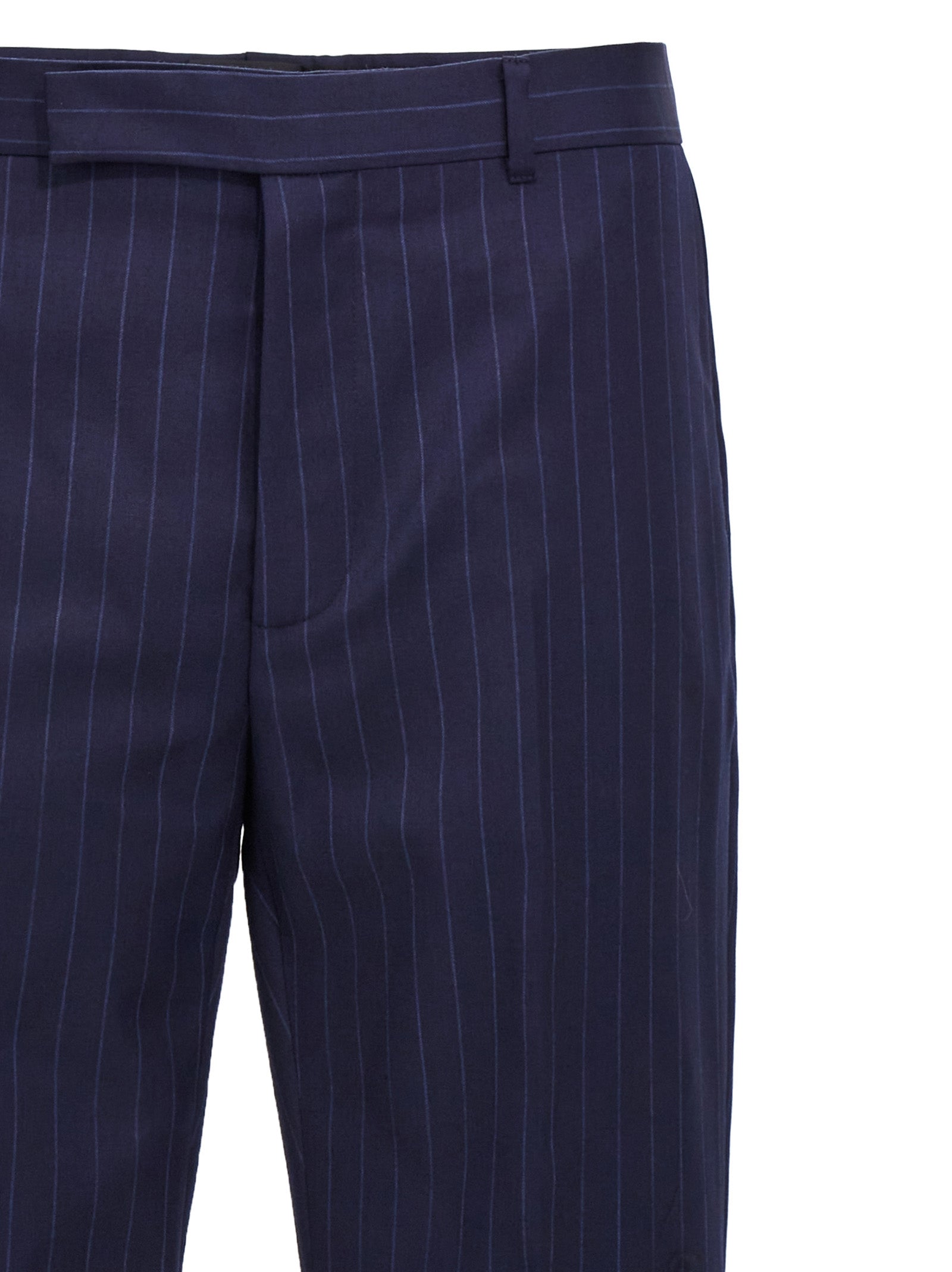 Givenchy Blue Wool Dress Pants