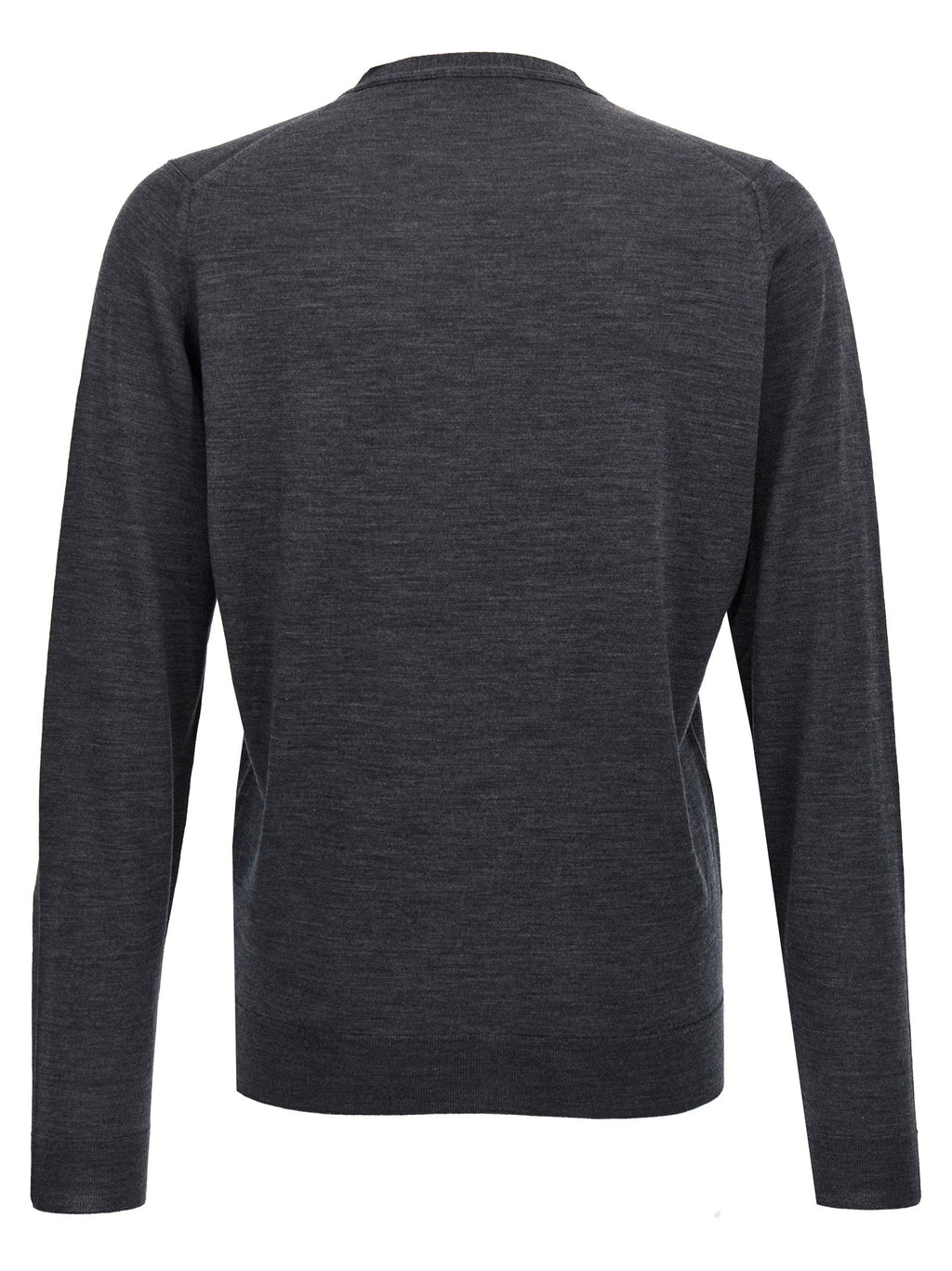 JOHN SMEDLEY Gray Wool Cardigan