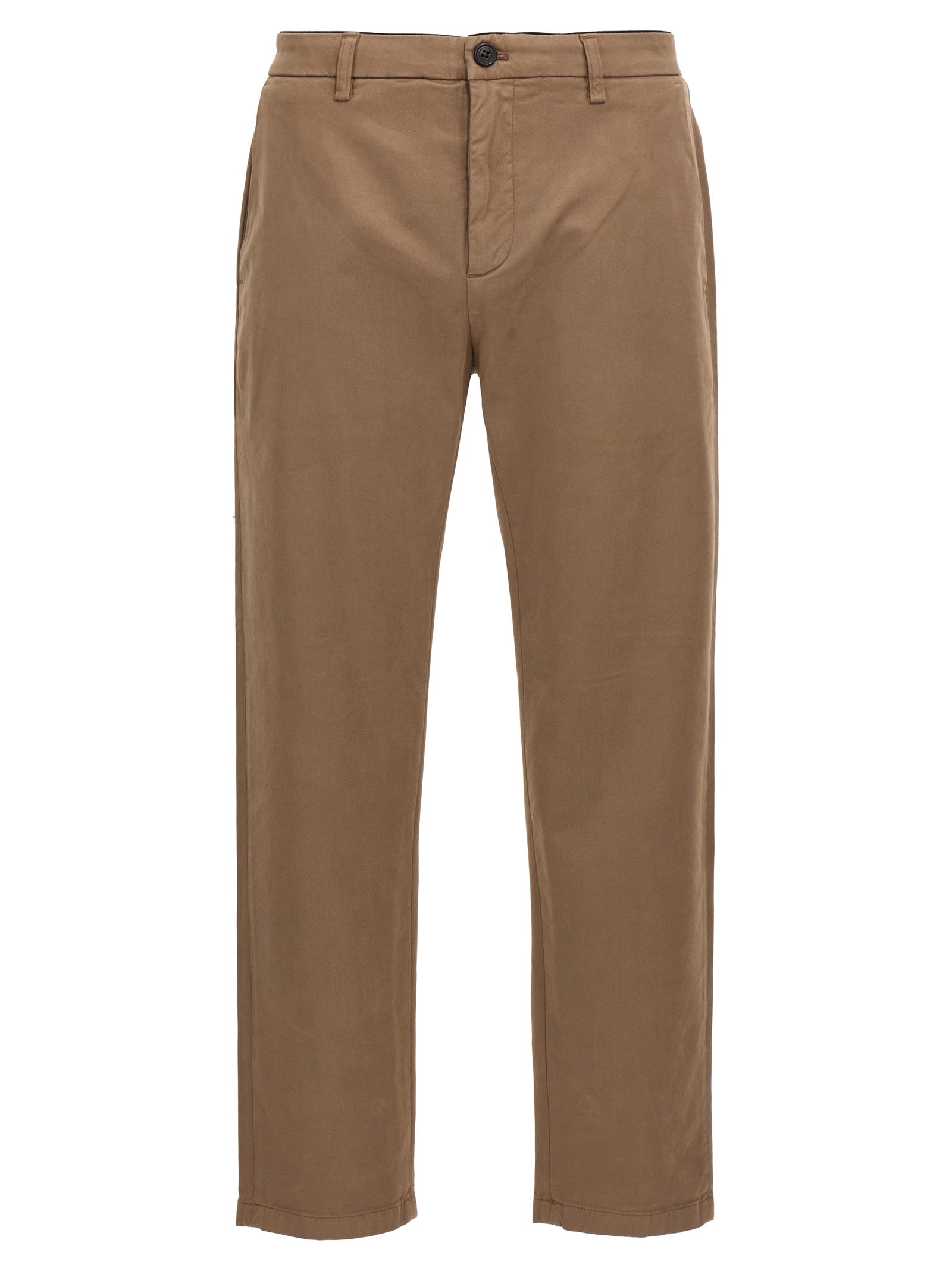 Department 5 Brown Cotton Casual Pants
