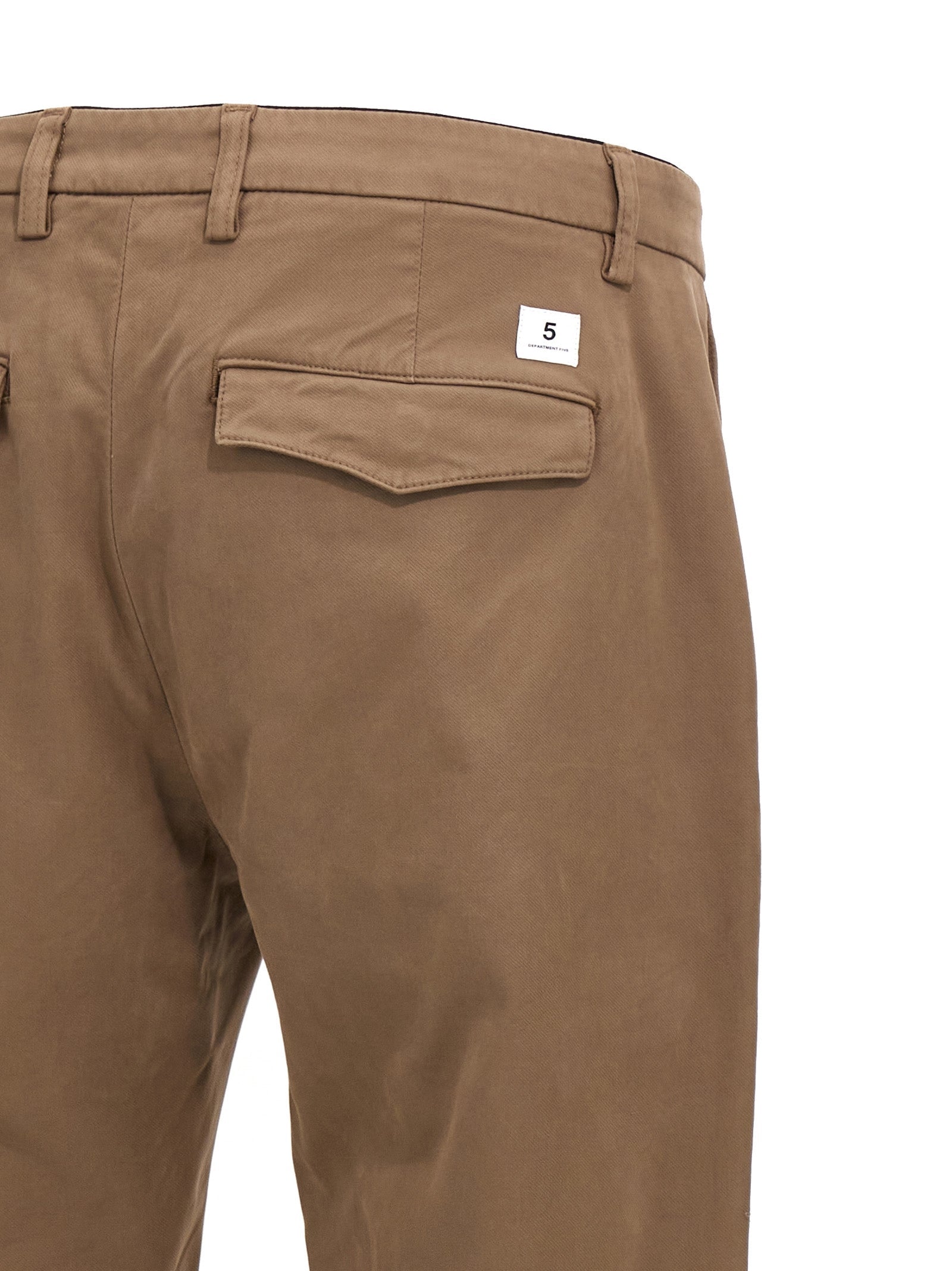 Department 5 Brown Cotton Casual Pants