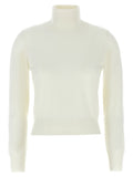 ANTONINO VALENTI White Merino Wool Cardigan