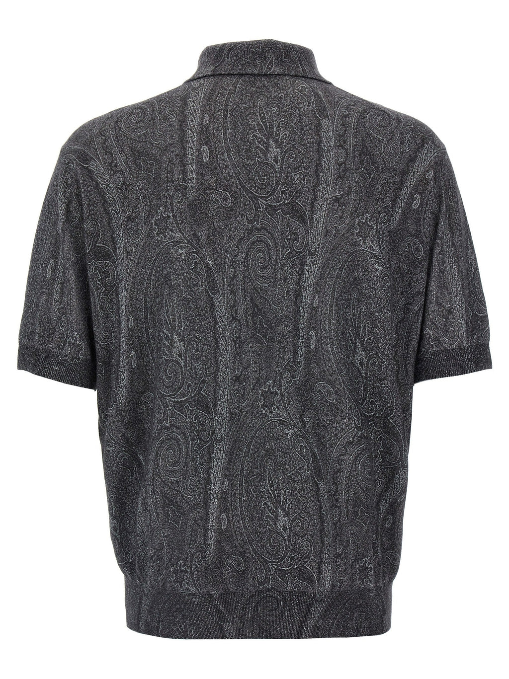 Etro Multicolor Silk Polo Shirt