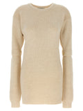 Lemaire White Acetate Short Dress